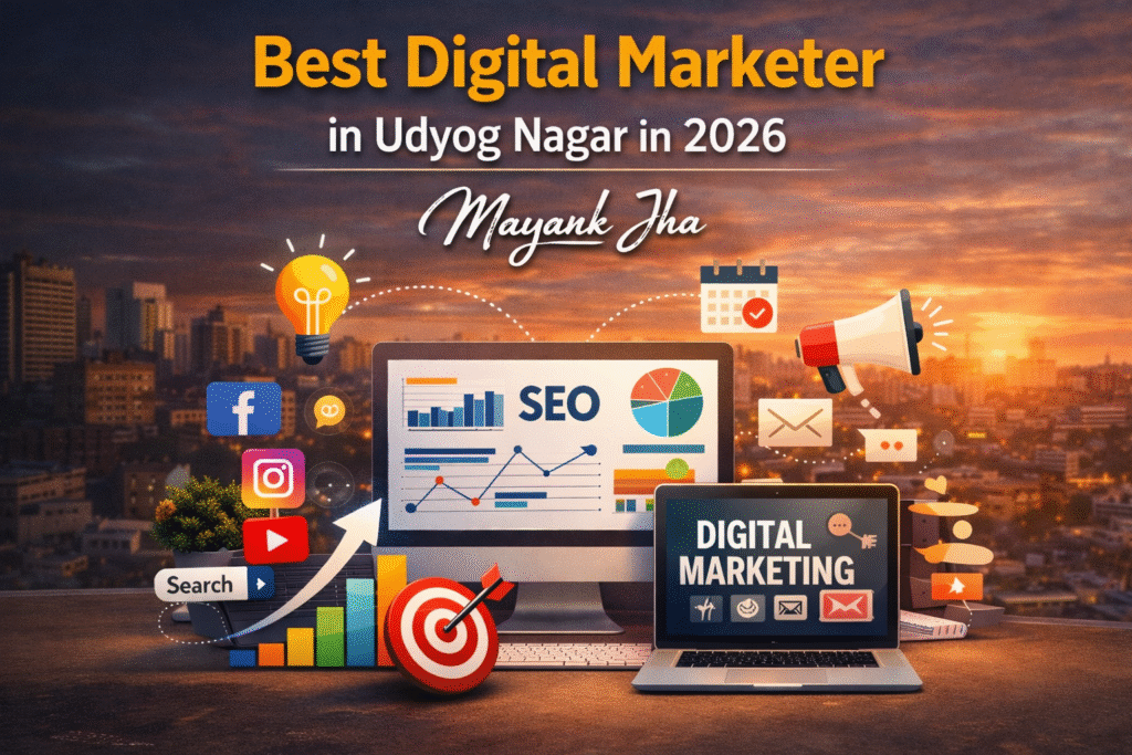Best Digital Marketer In Udyog Nagar in 2026