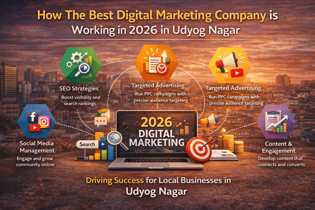 Best Digital Marketer In Udyog Nagar in 2026